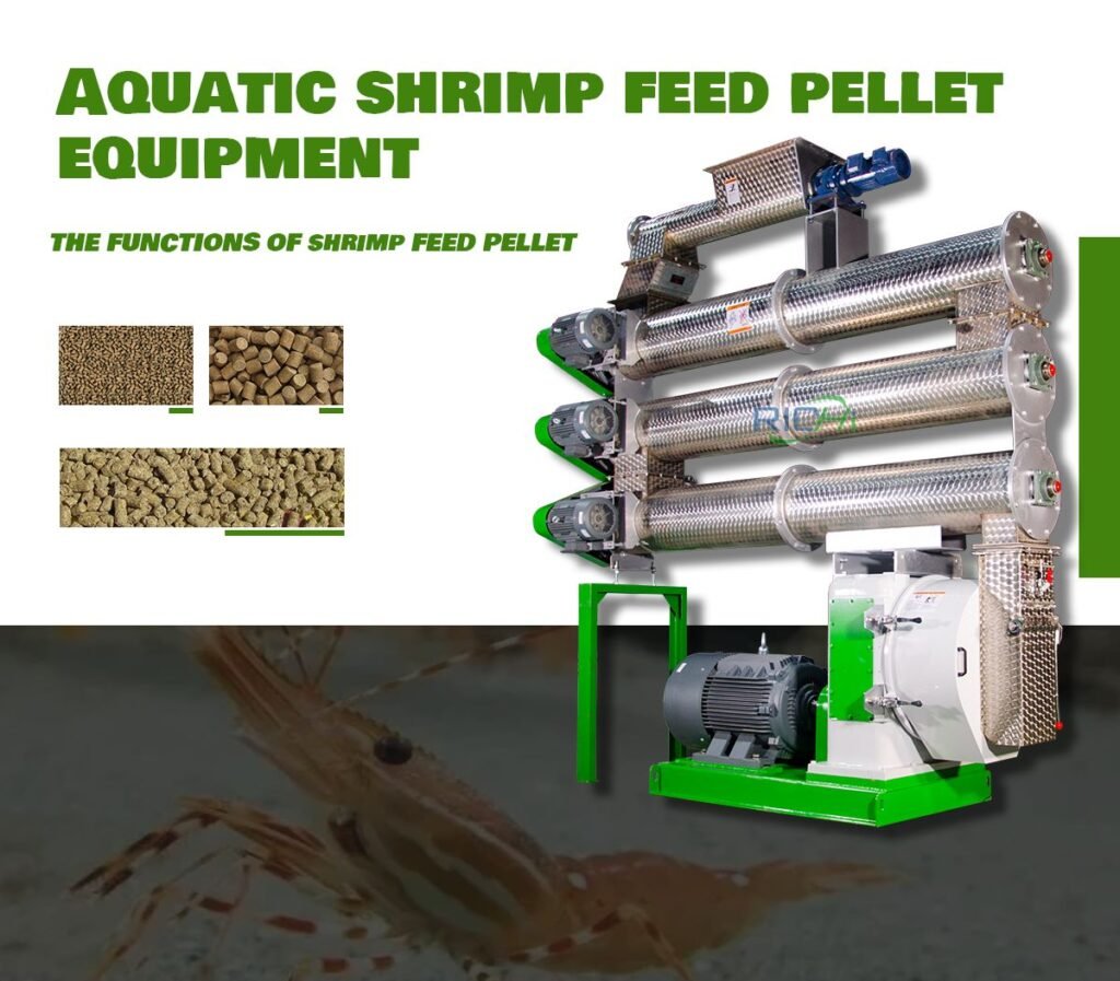 configuration of shrimp feed pellet machine